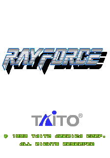 Rayforce (Ver 2.3A 1994+01+20) Title Screen